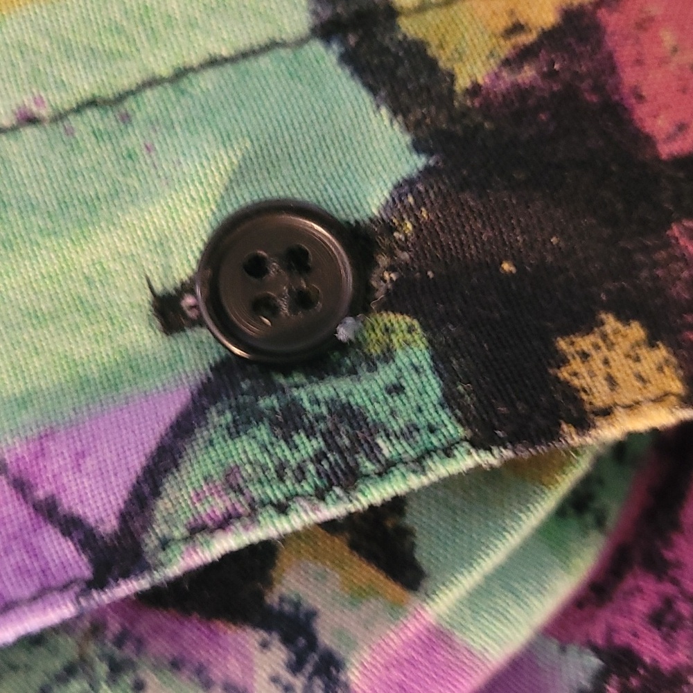80's City Streets SS button down sz. XL - Picture 5 of 5
